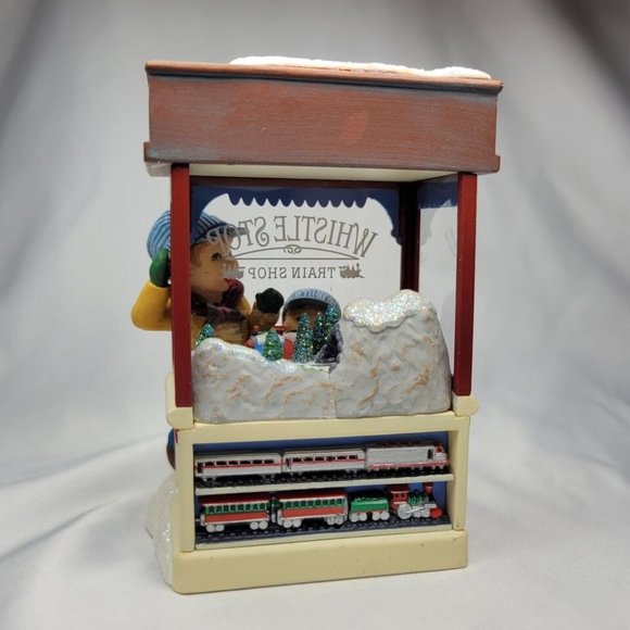 Hallmark Christmas Window Whistle Stop Train Ornament 2007 with box - Picture 3 of 5